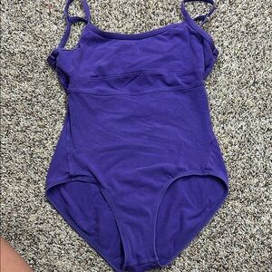 Purple ballet leotard